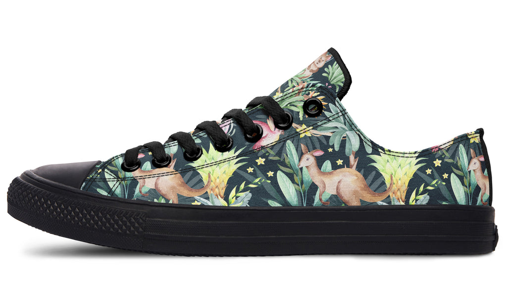 Wonderful Wildlife Low Tops - Offbeat Sweetie