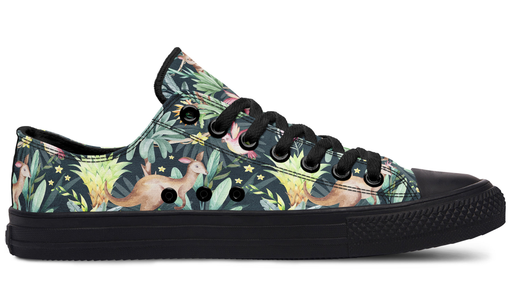 Wonderful Wildlife Low Tops - Offbeat Sweetie