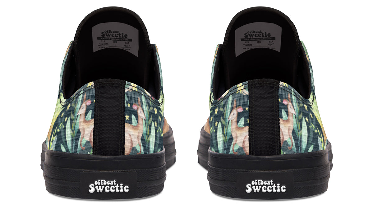 Wonderful Wildlife Low Tops - Offbeat Sweetie