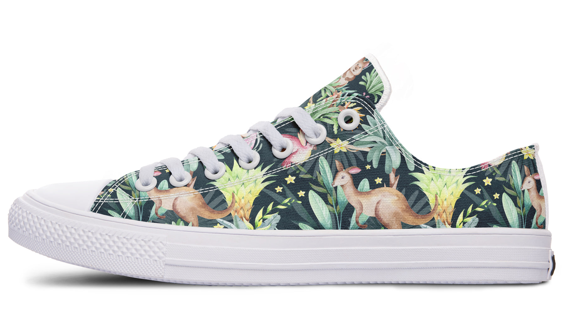 Wonderful Wildlife Low Tops - Offbeat Sweetie