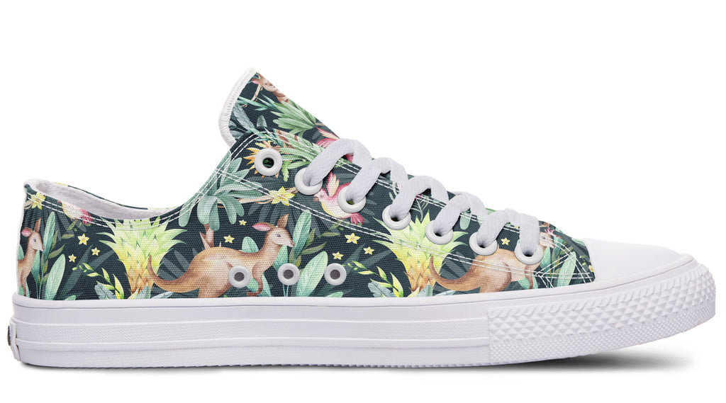 Wonderful Wildlife Low Tops - Offbeat Sweetie
