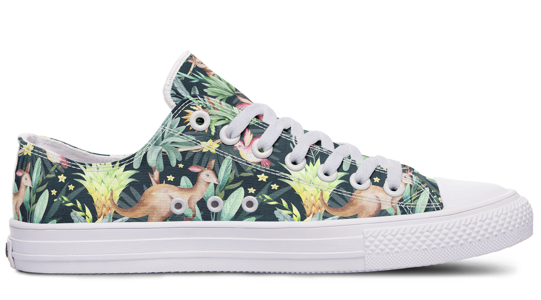 Wonderful Wildlife Low Tops - Offbeat Sweetie