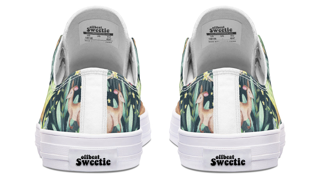 Wonderful Wildlife Low Tops - Offbeat Sweetie