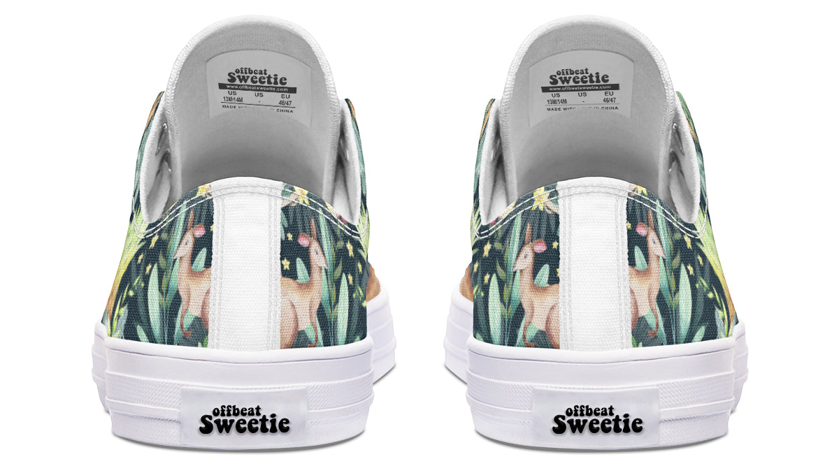 Wonderful Wildlife Low Tops - Offbeat Sweetie