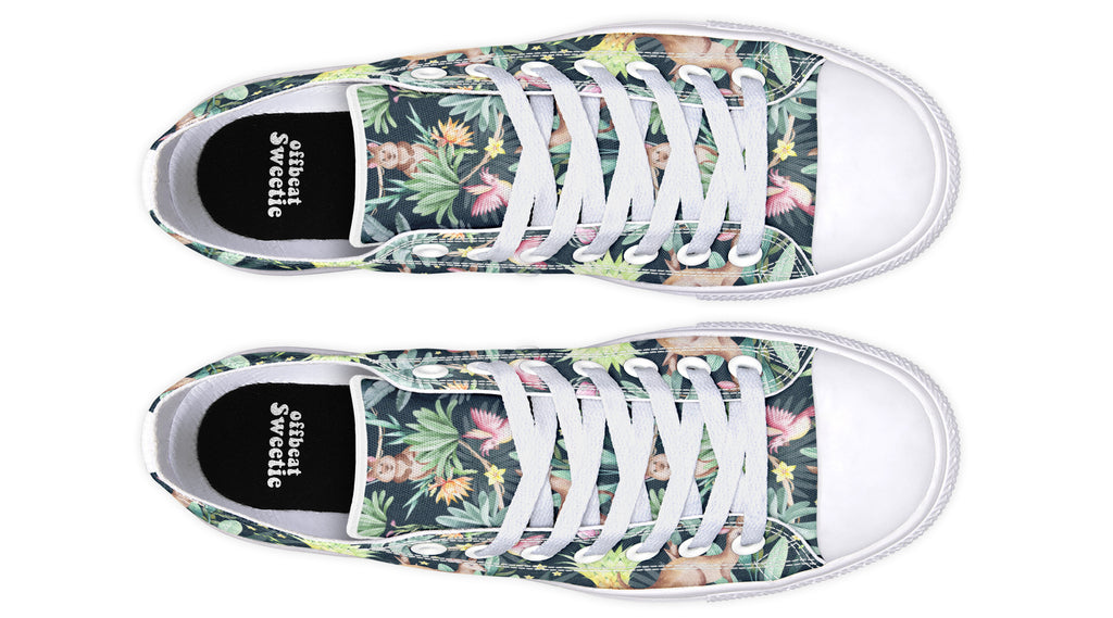 Wonderful Wildlife Low Tops - Offbeat Sweetie