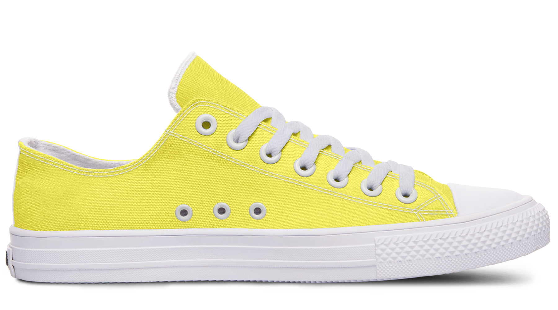 Yellow And Purple Mismatched Low Tops - Offbeat Sweetie