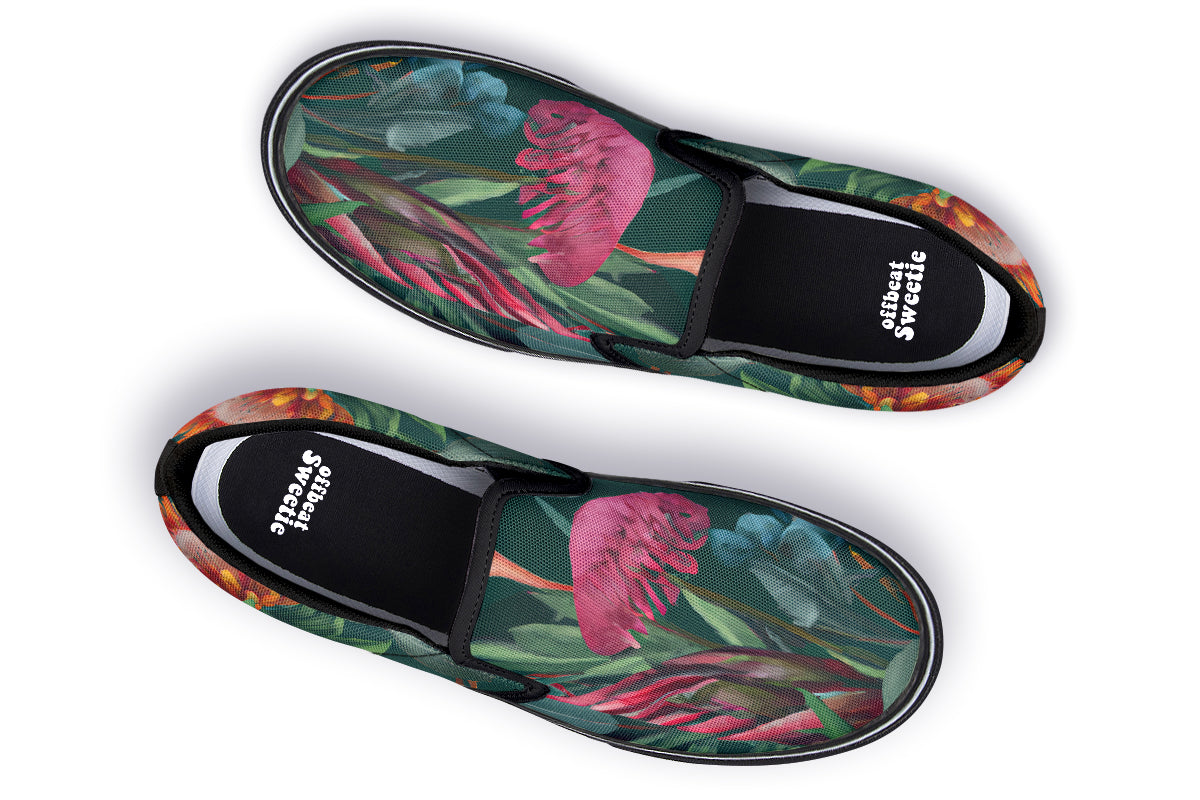 Australian Bouquet Slip Ons - Offbeat Sweetie