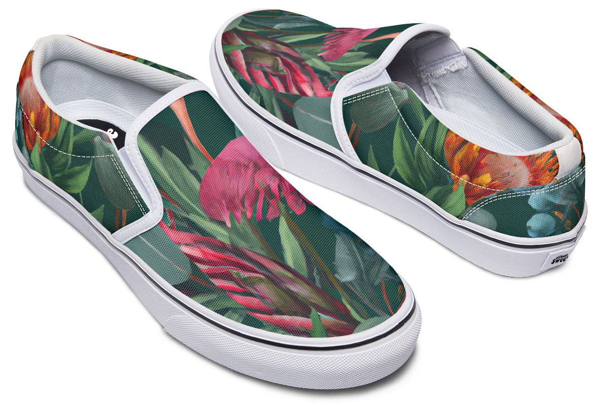 Australian Bouquet Slip Ons - Offbeat Sweetie