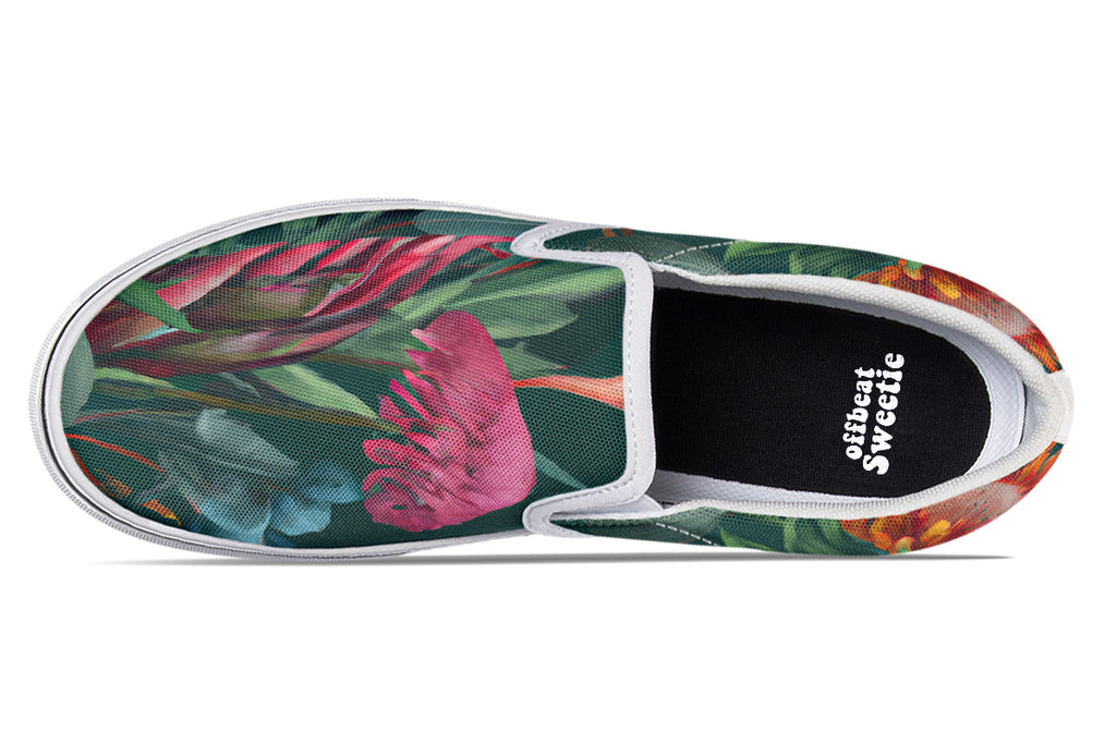 Australian Bouquet Slip Ons - Offbeat Sweetie