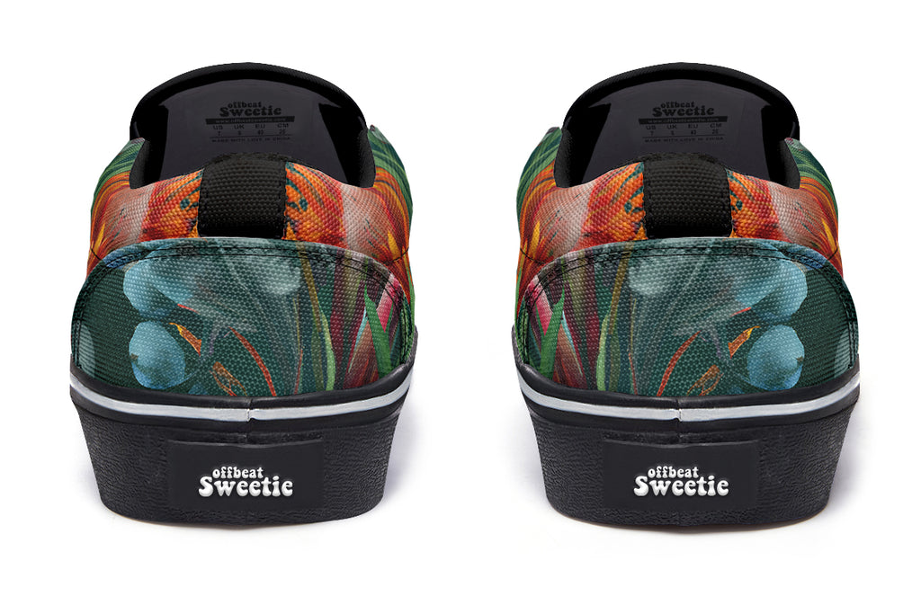 Australian Bouquet Slip Ons - Offbeat Sweetie