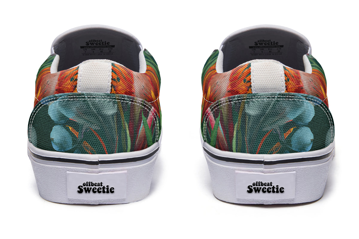 Australian Bouquet Slip Ons - Offbeat Sweetie