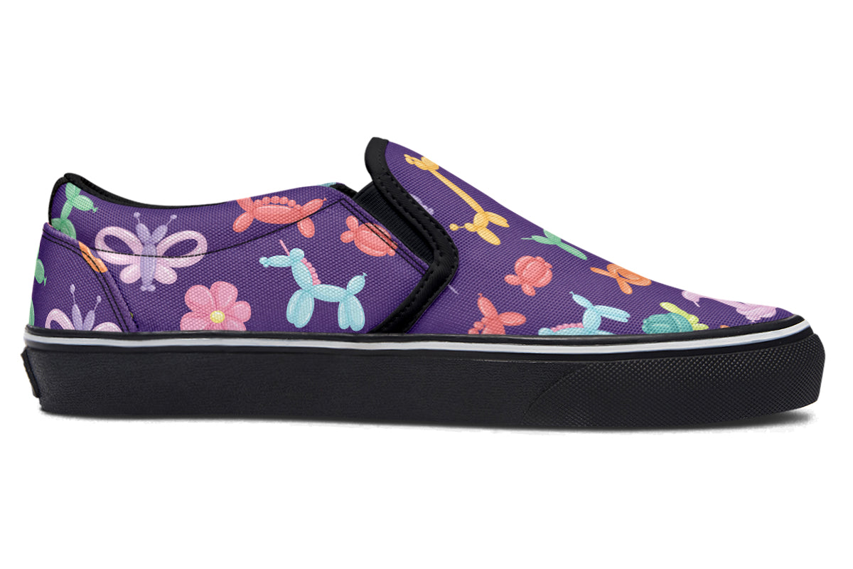 Balloon Animals Slip Ons - Offbeat Sweetie