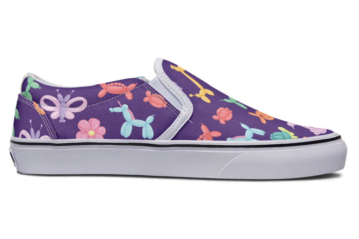 Balloon Animals Slip Ons - Offbeat Sweetie