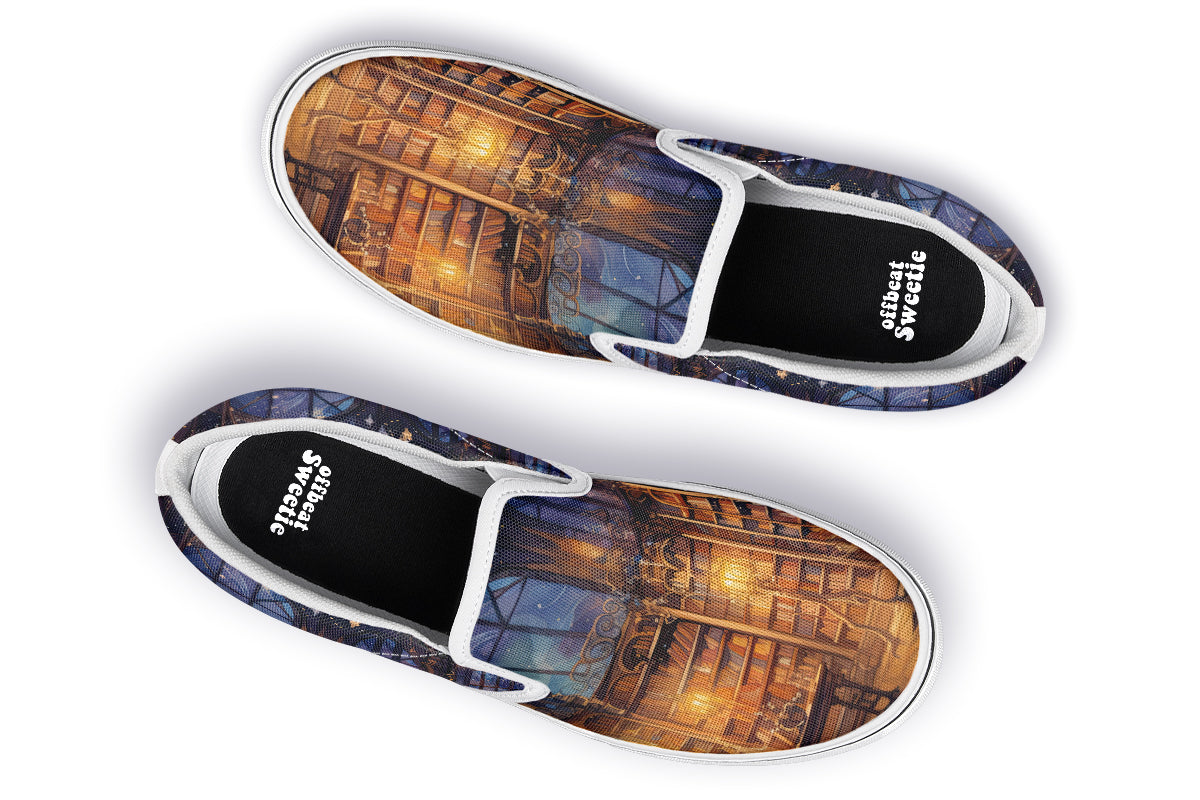 Bibliotheca Slip Ons - Offbeat Sweetie
