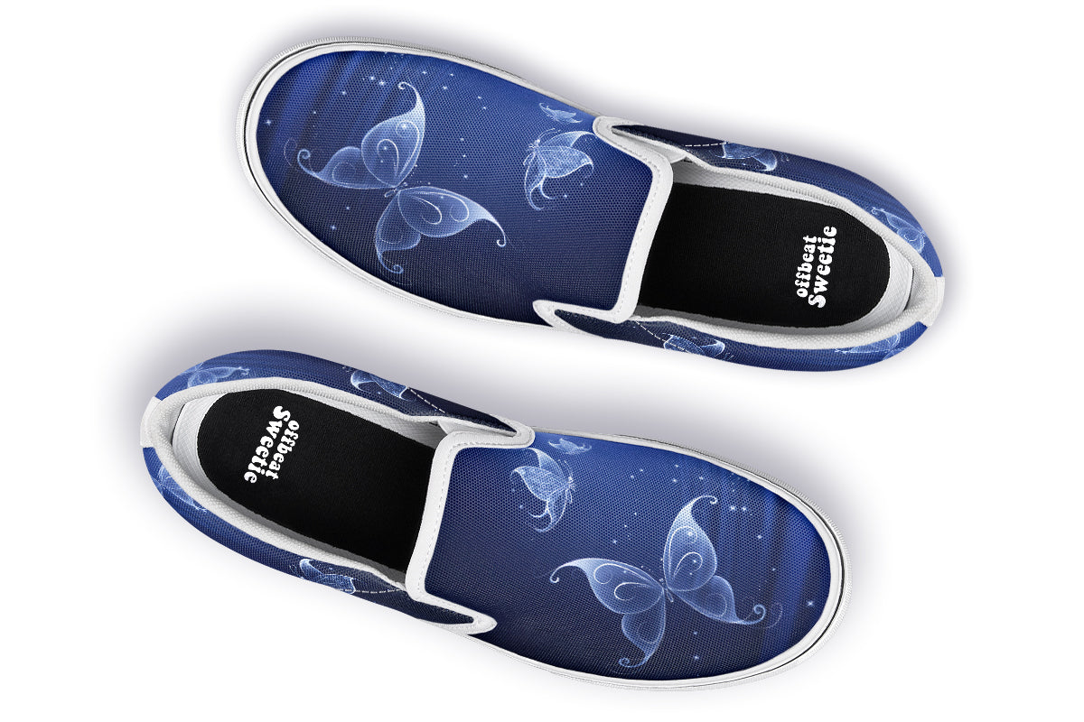 Butterfly Magic Slip Ons - Offbeat Sweetie