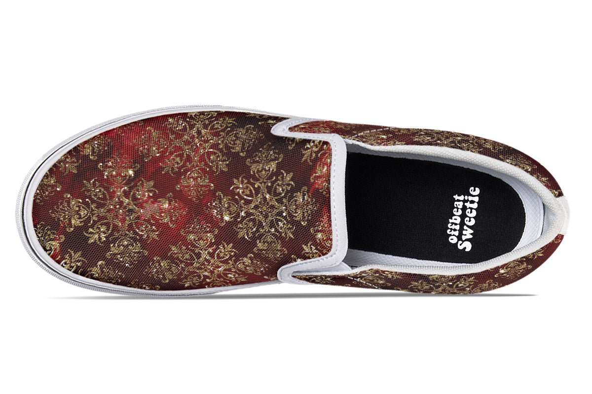 Christmas Wrapping Paper Slip Ons - Offbeat Sweetie