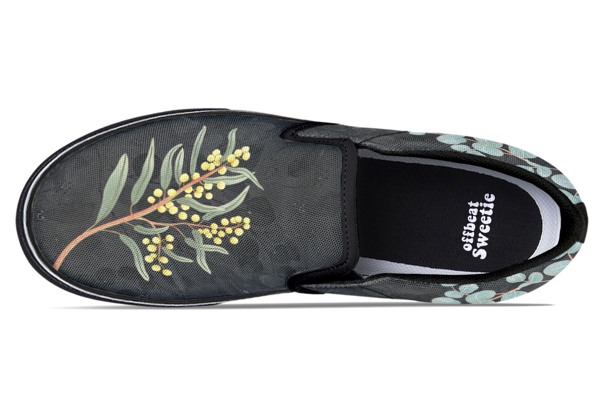 Cockatoo Slip Ons - Offbeat Sweetie