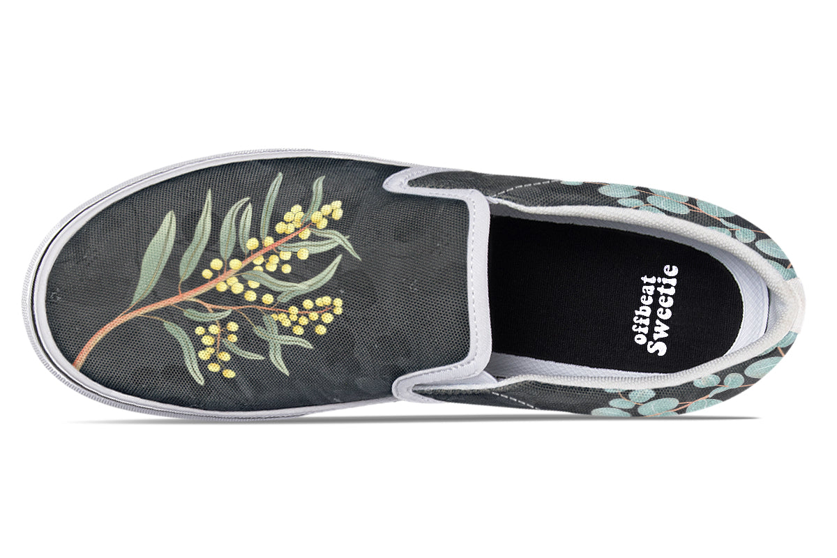 Cockatoo Slip Ons - Offbeat Sweetie