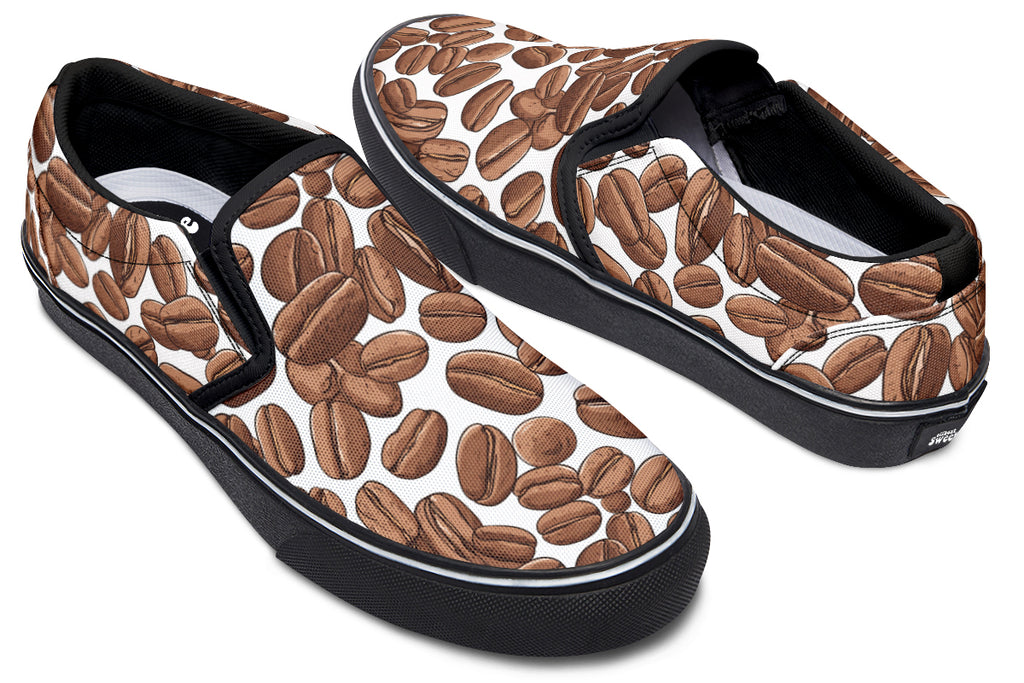 Coffee Beans Slip Ons