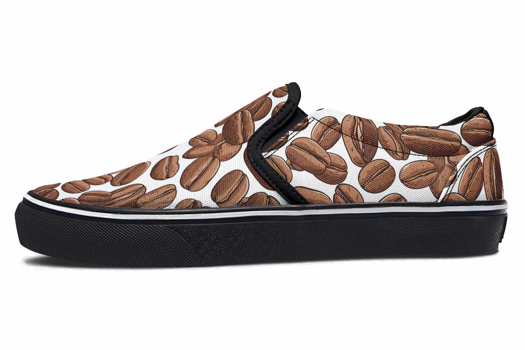 Coffee Beans Slip Ons