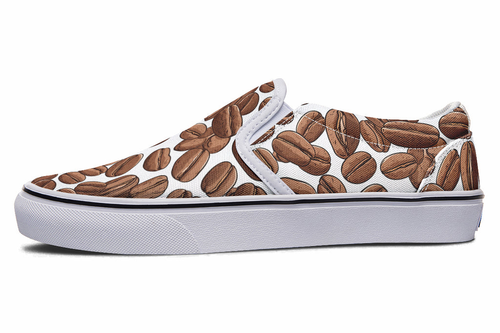 Coffee Beans Slip Ons