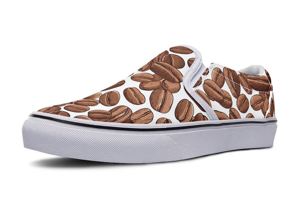Coffee Beans Slip Ons