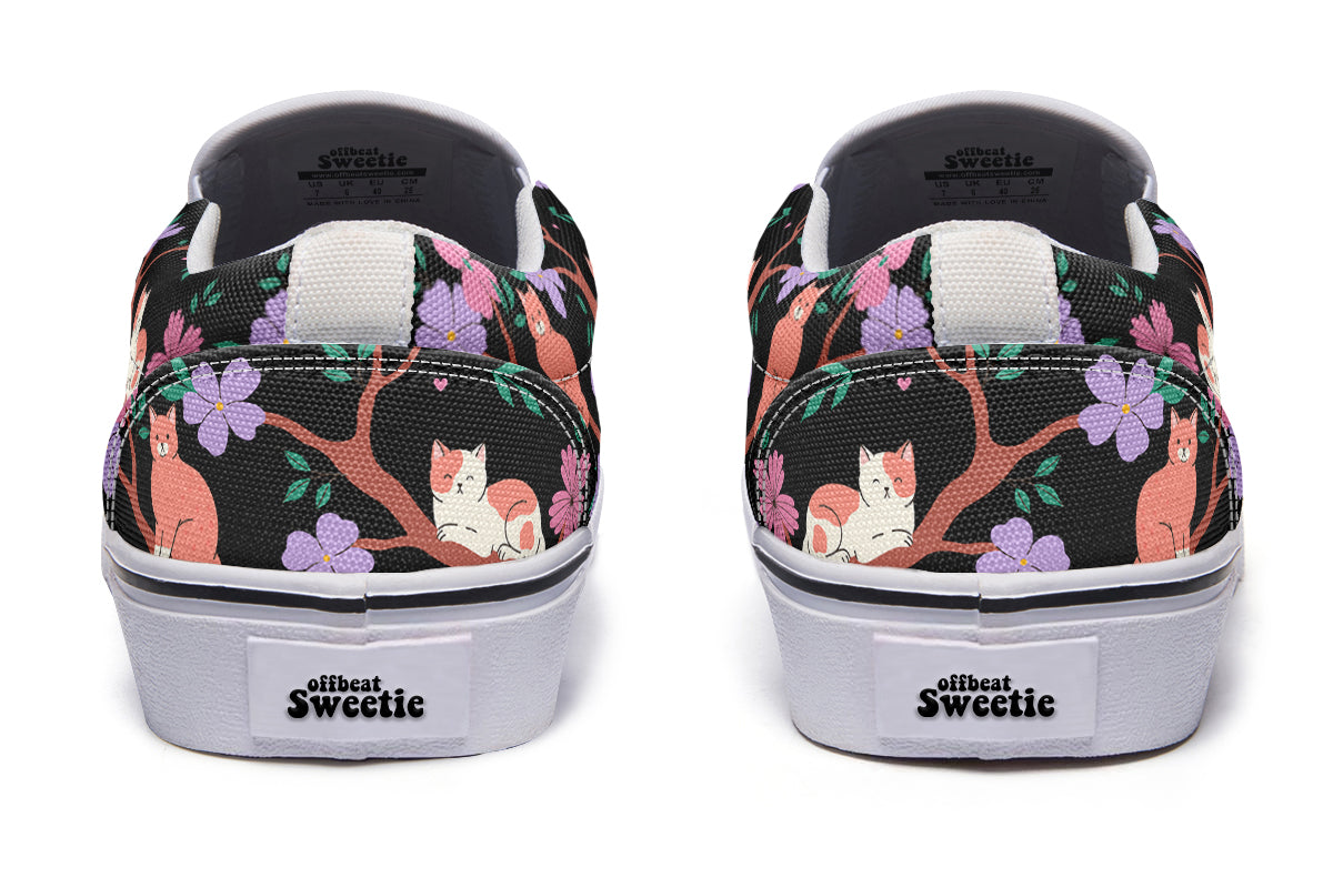 Comfy Cats Slip Ons