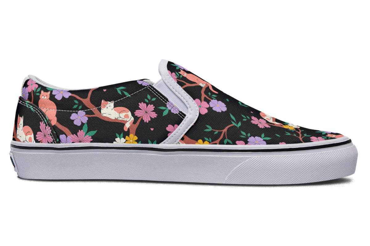 Comfy Cats Slip Ons