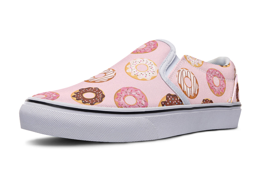 Donut Stop Me Now Slip Ons - Offbeat Sweetie