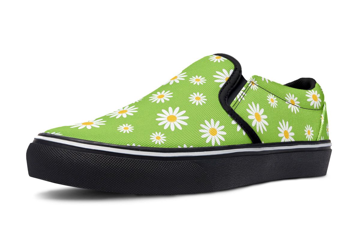 Driving Miss Daisy Slip Ons - Offbeat Sweetie