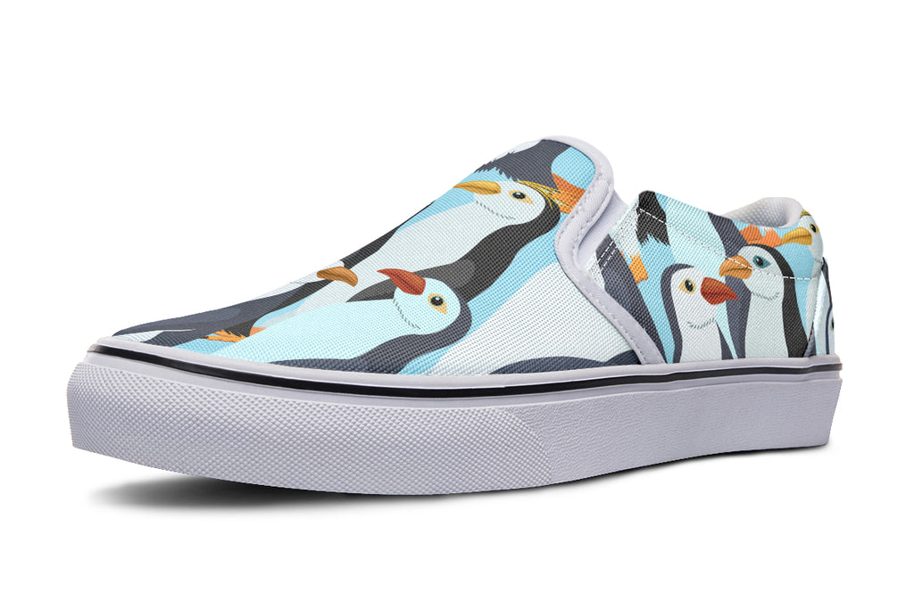 Penguin Party Slip Ons - Offbeat Sweetie