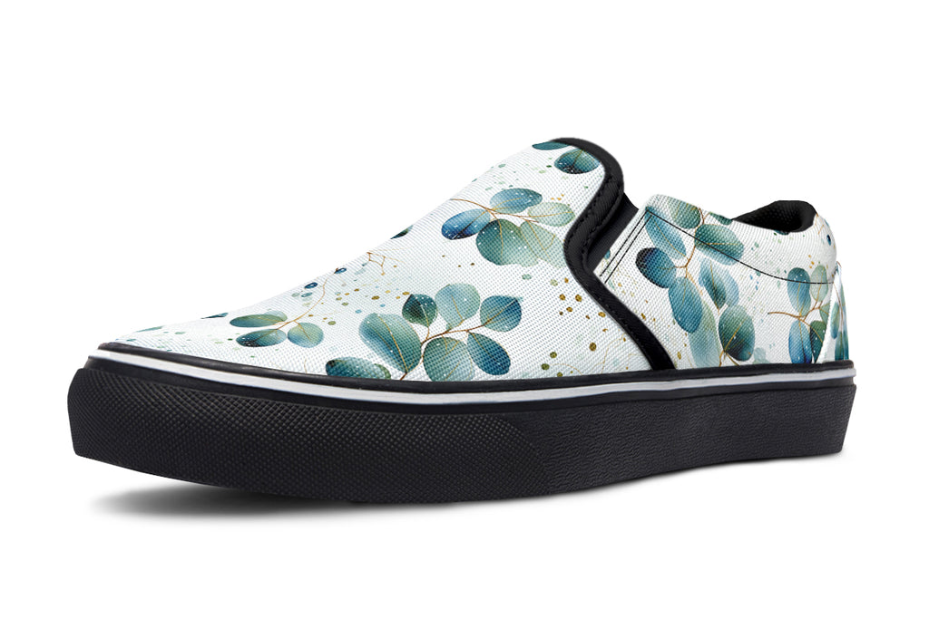 Eucalyptus Slip Ons - Offbeat Sweetie
