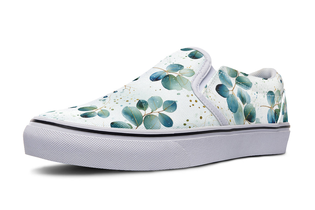 Eucalyptus Slip Ons - Offbeat Sweetie