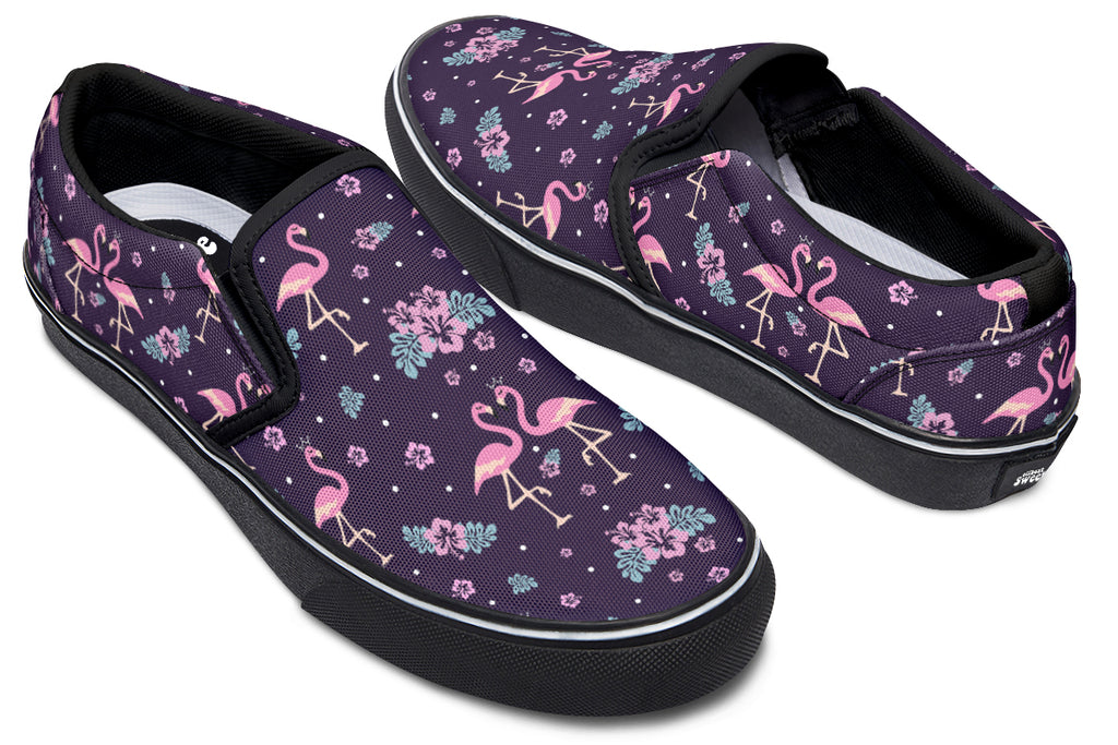 Flamingos Slip Ons