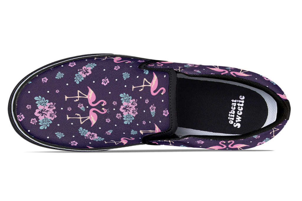 Flamingos Slip Ons