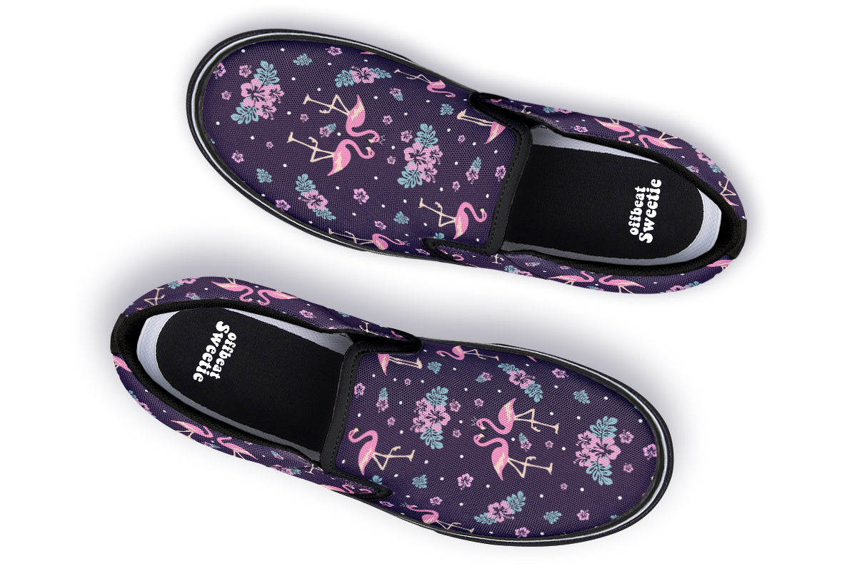 Flamingos Slip Ons