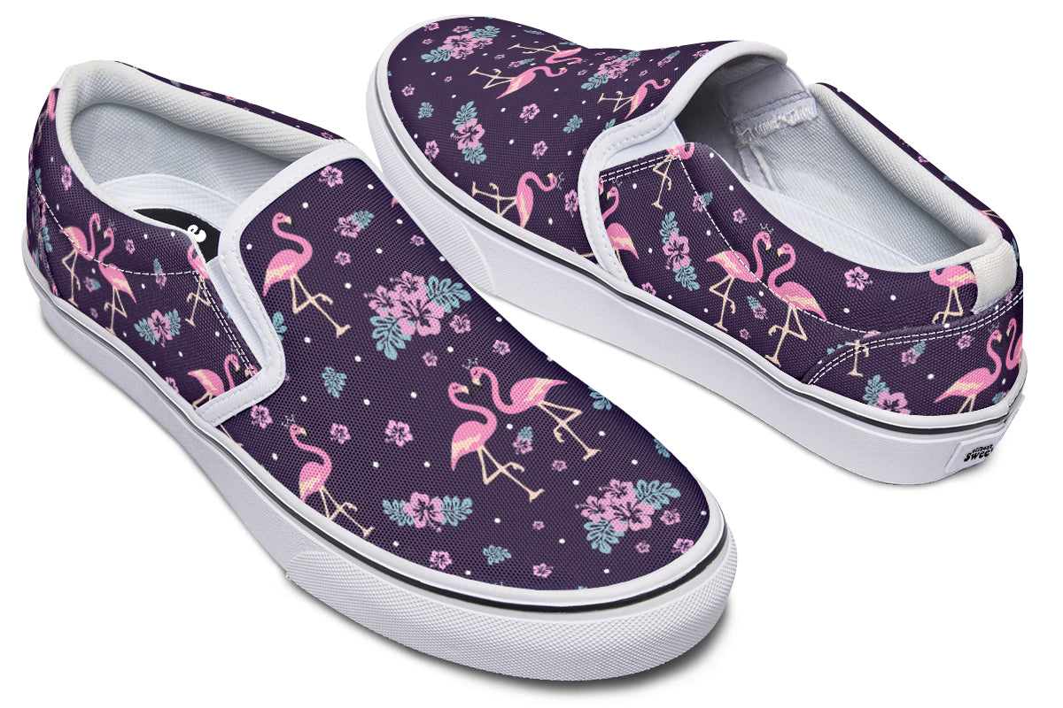 Flamingos Slip Ons