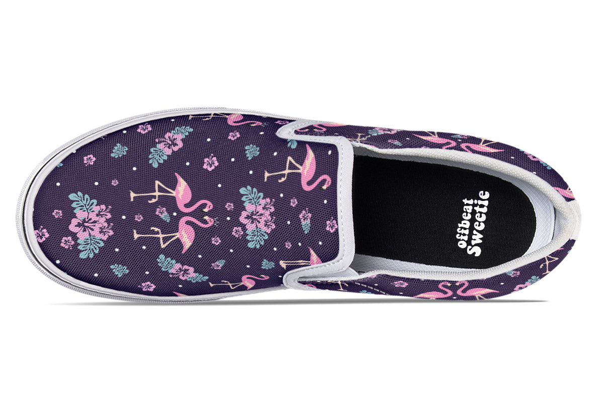 Flamingos Slip Ons