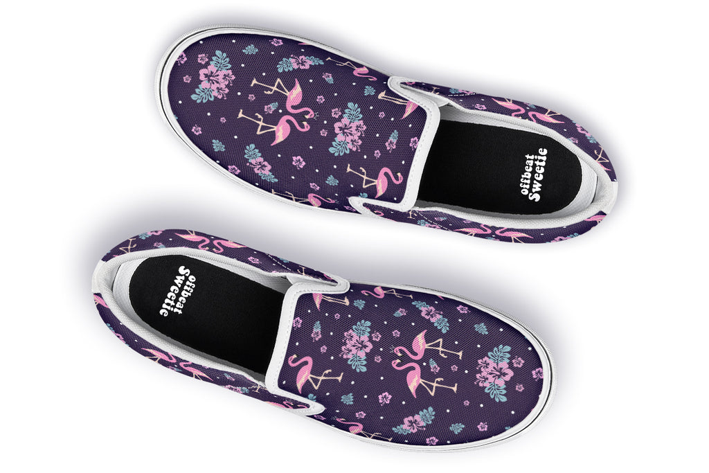Flamingos Slip Ons