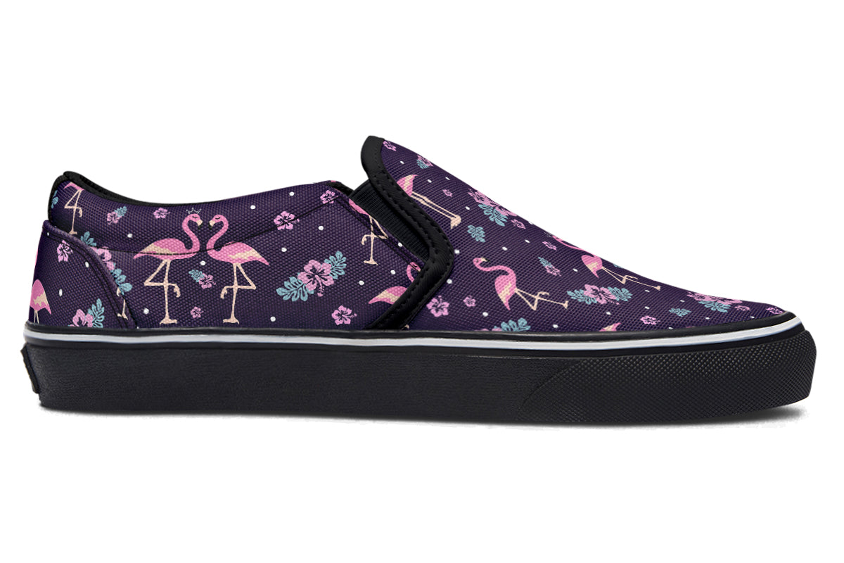 Flamingos Slip Ons