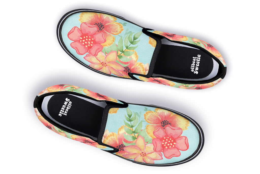 Fleur Slip Ons - Offbeat Sweetie