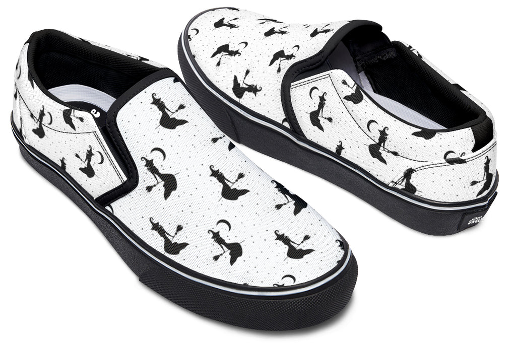 Flying Witches Slip Ons - Offbeat Sweetie