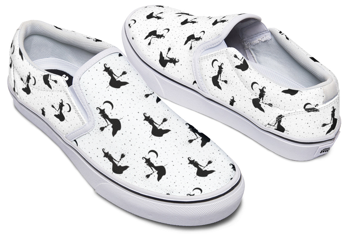 Flying Witches Slip Ons - Offbeat Sweetie