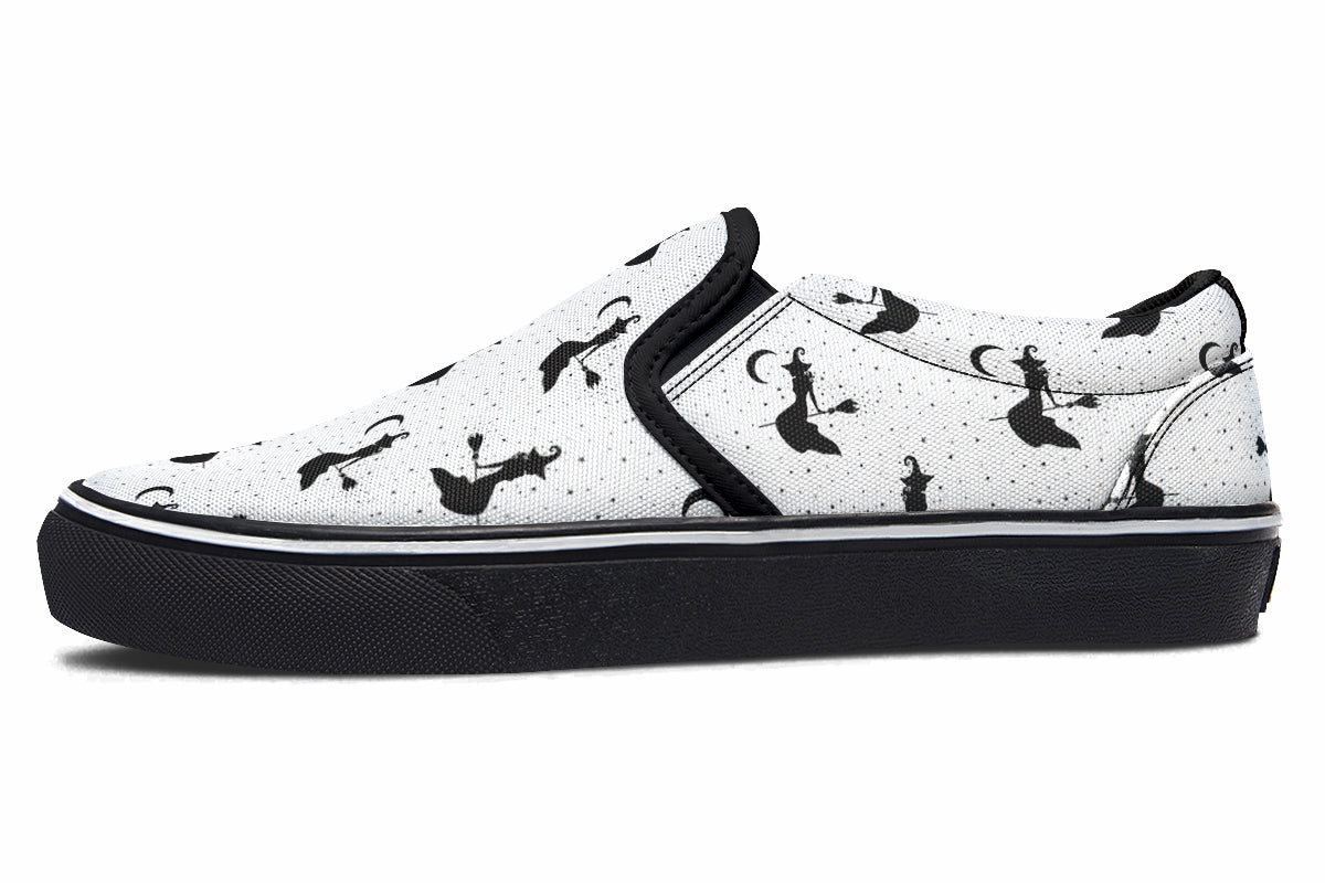 Flying Witches Slip Ons - Offbeat Sweetie