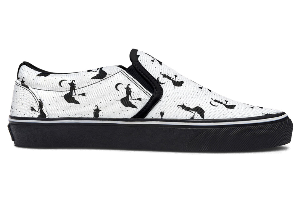 Flying Witches Slip Ons - Offbeat Sweetie