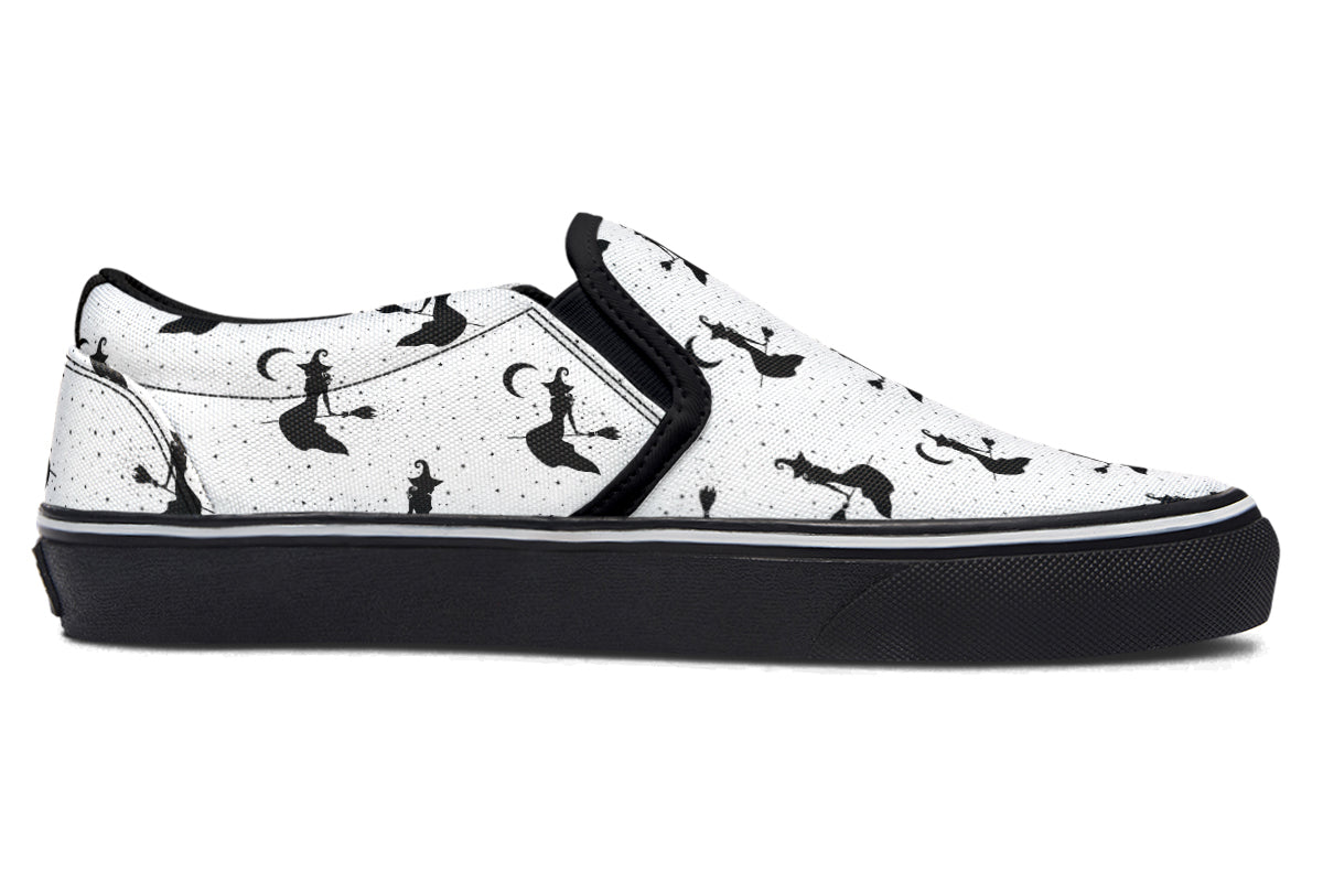 Flying Witches Slip Ons - Offbeat Sweetie