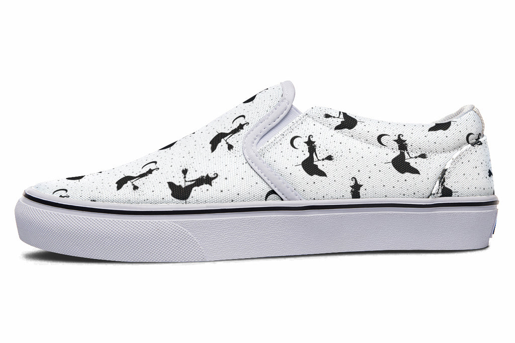 Flying Witches Slip Ons - Offbeat Sweetie