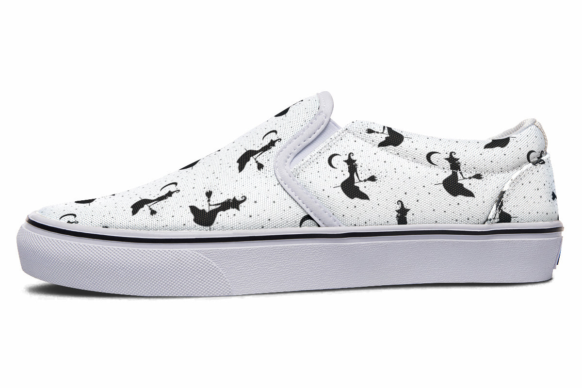 Flying Witches Slip Ons - Offbeat Sweetie