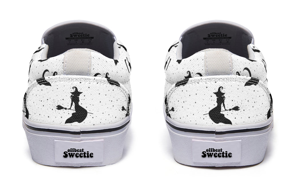 Flying Witches Slip Ons - Offbeat Sweetie