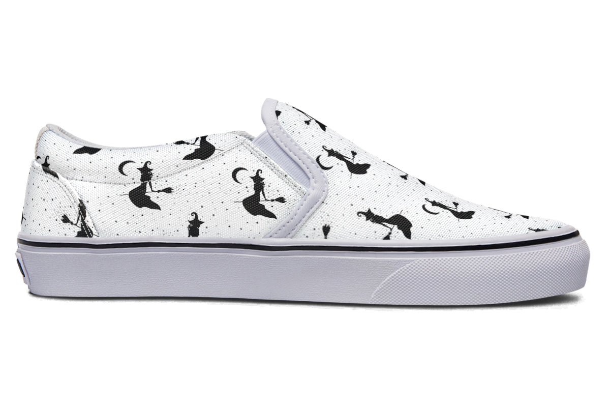 Flying Witches Slip Ons - Offbeat Sweetie